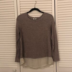 Color block Old Navy top